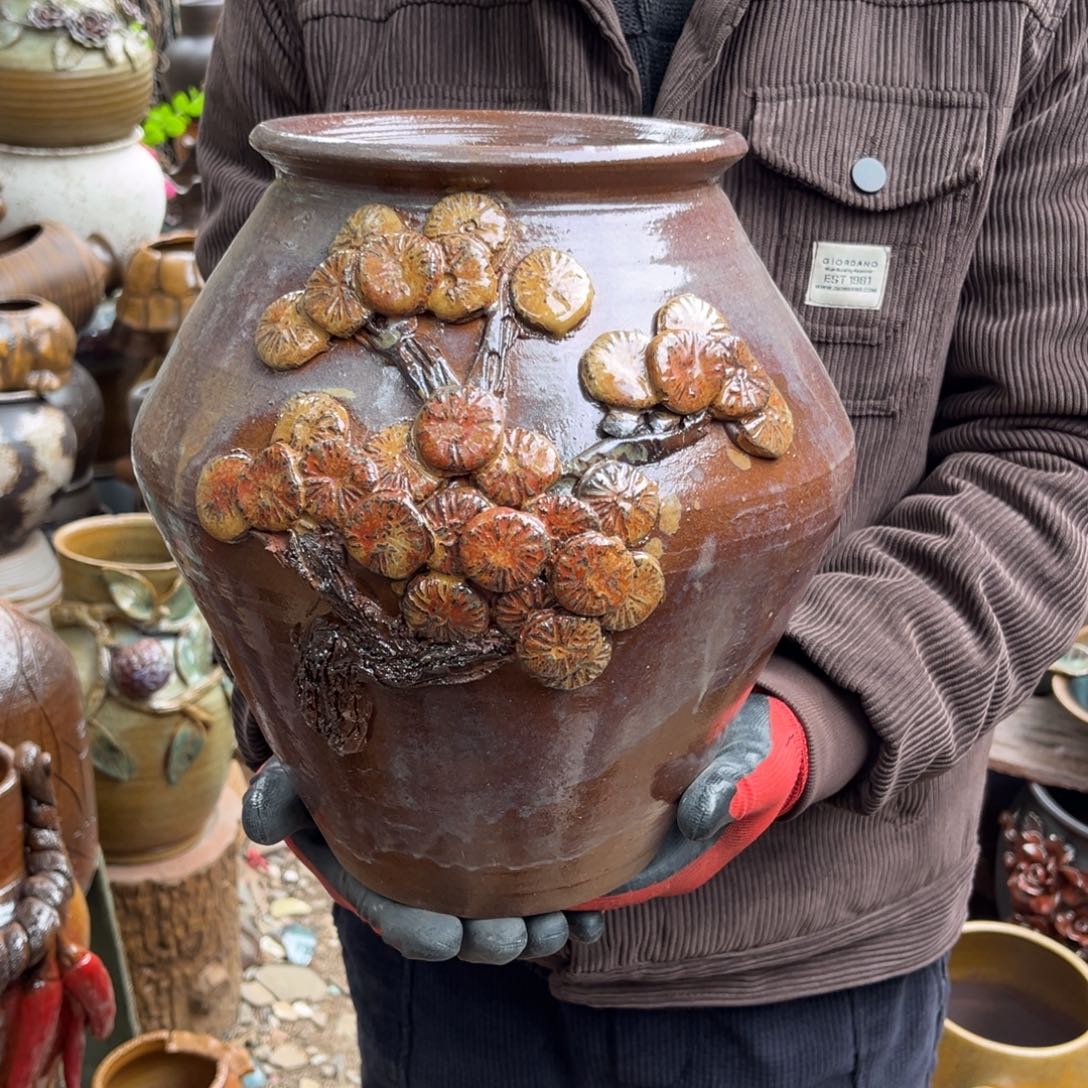 红陶高28口17有孔