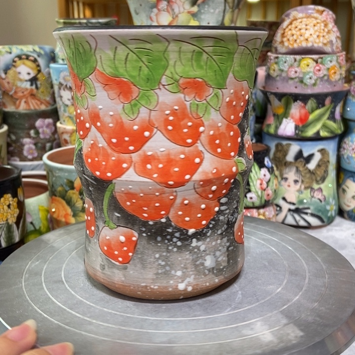 景德镇艺术手绘作品
