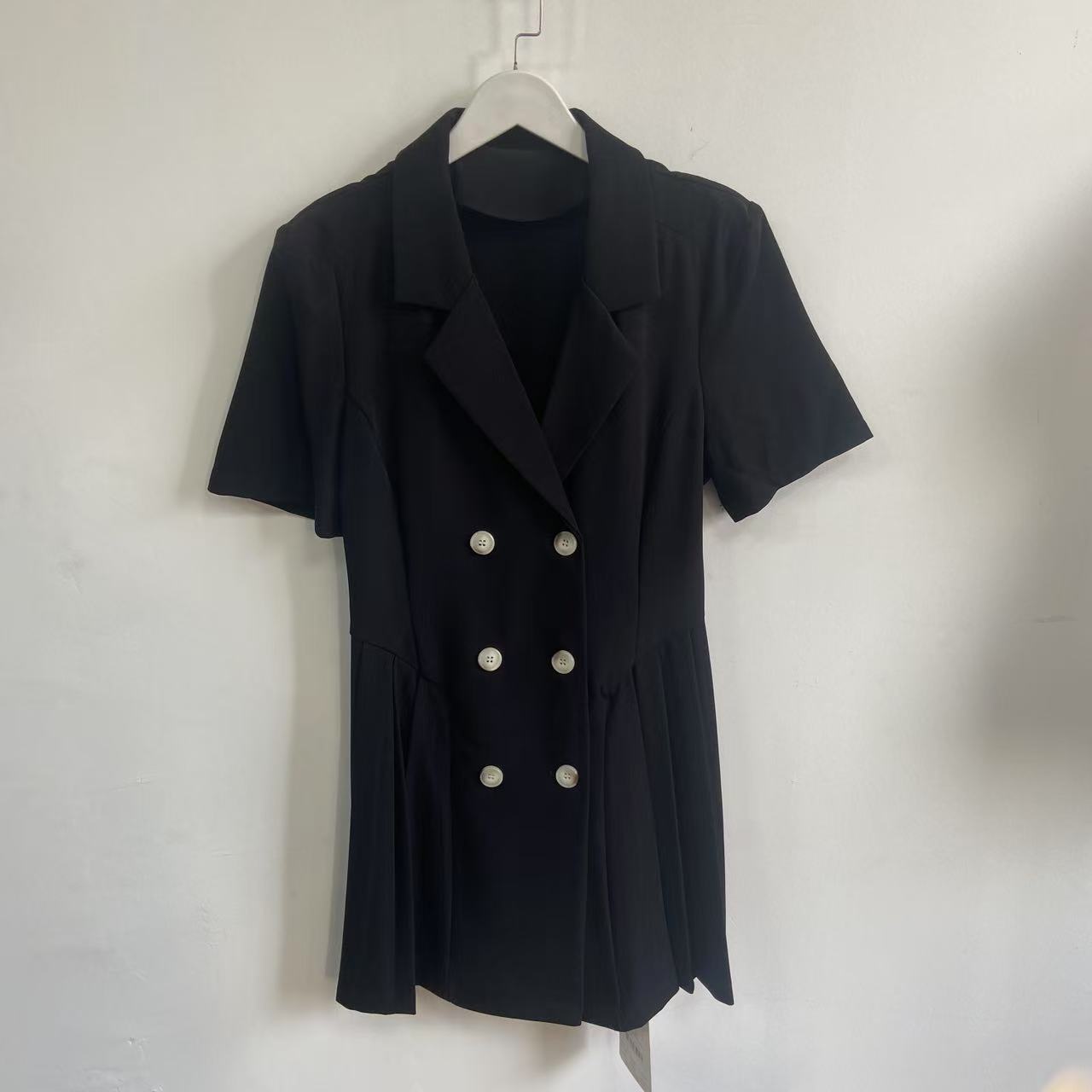 【静姐宠粉】时尚蕾丝女士黑色长款裙子6324