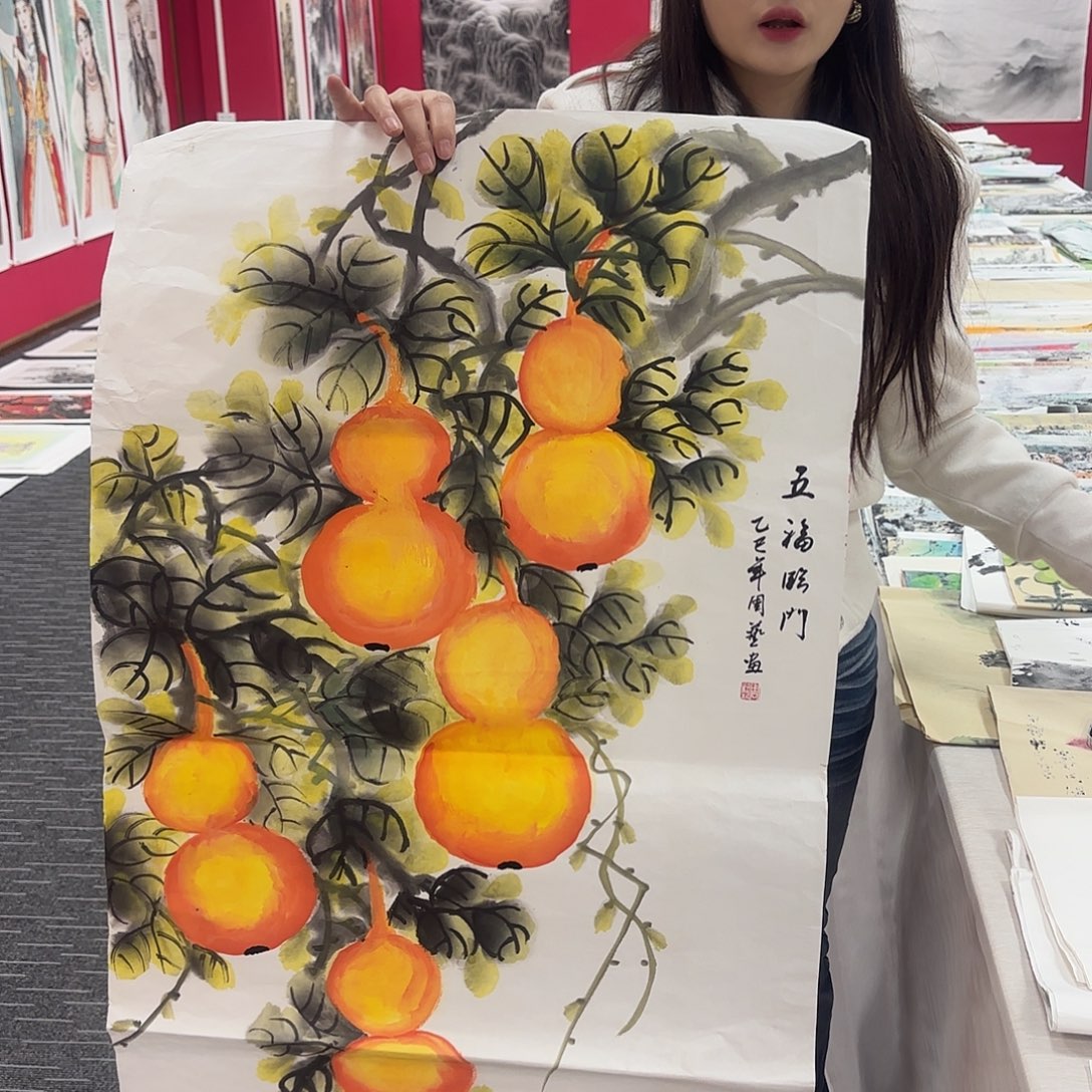 国画国画作品纯手绘