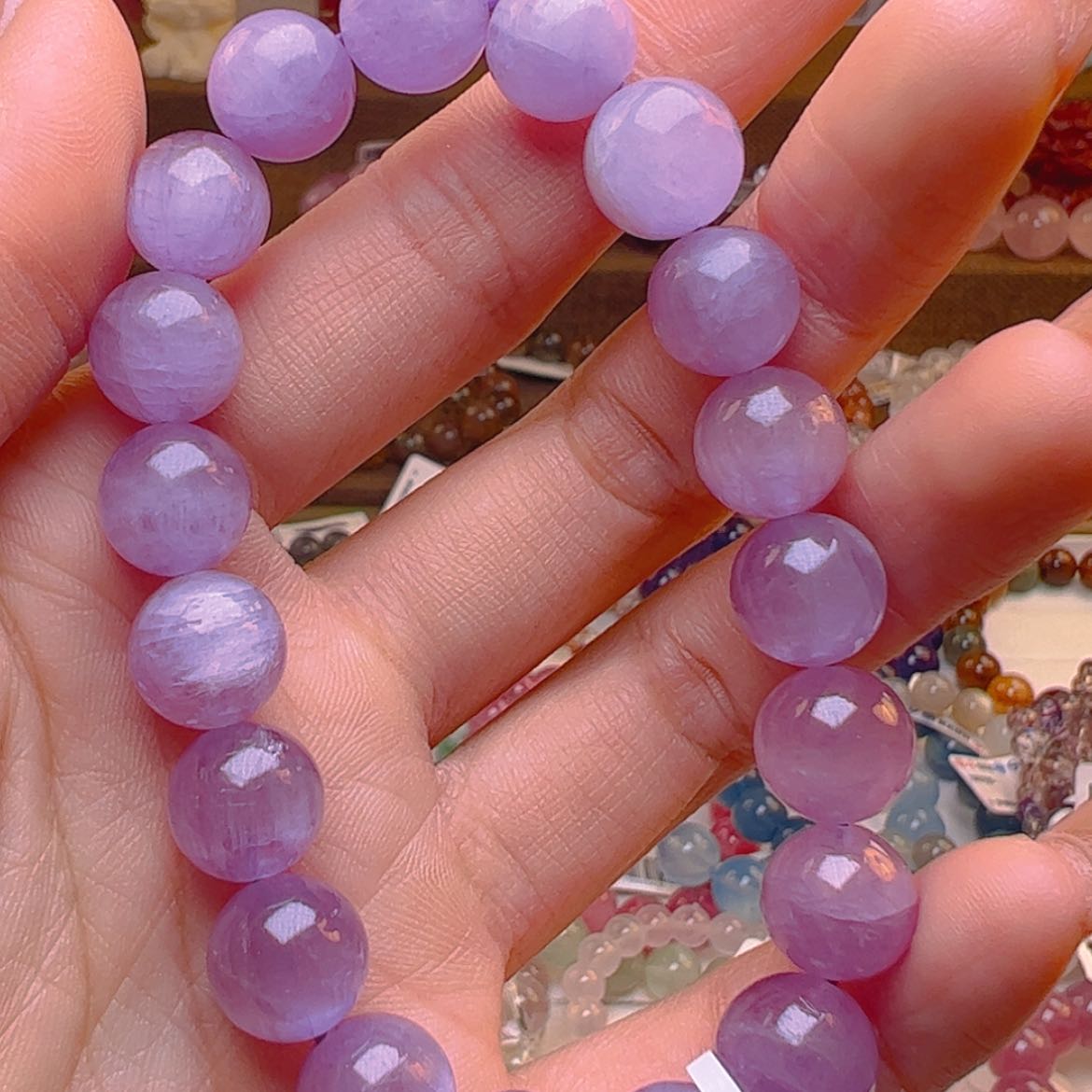 【闪购商品】水晶手串未镶嵌蓝679