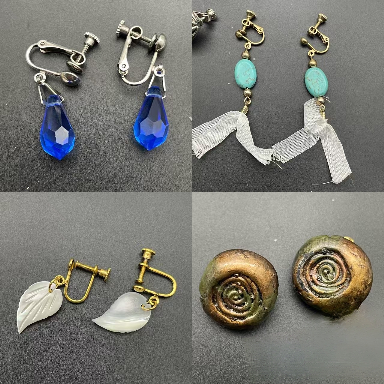 合成金属手链 L中古创意怀旧搭配性强百搭个性简约年代古风镶嵌美