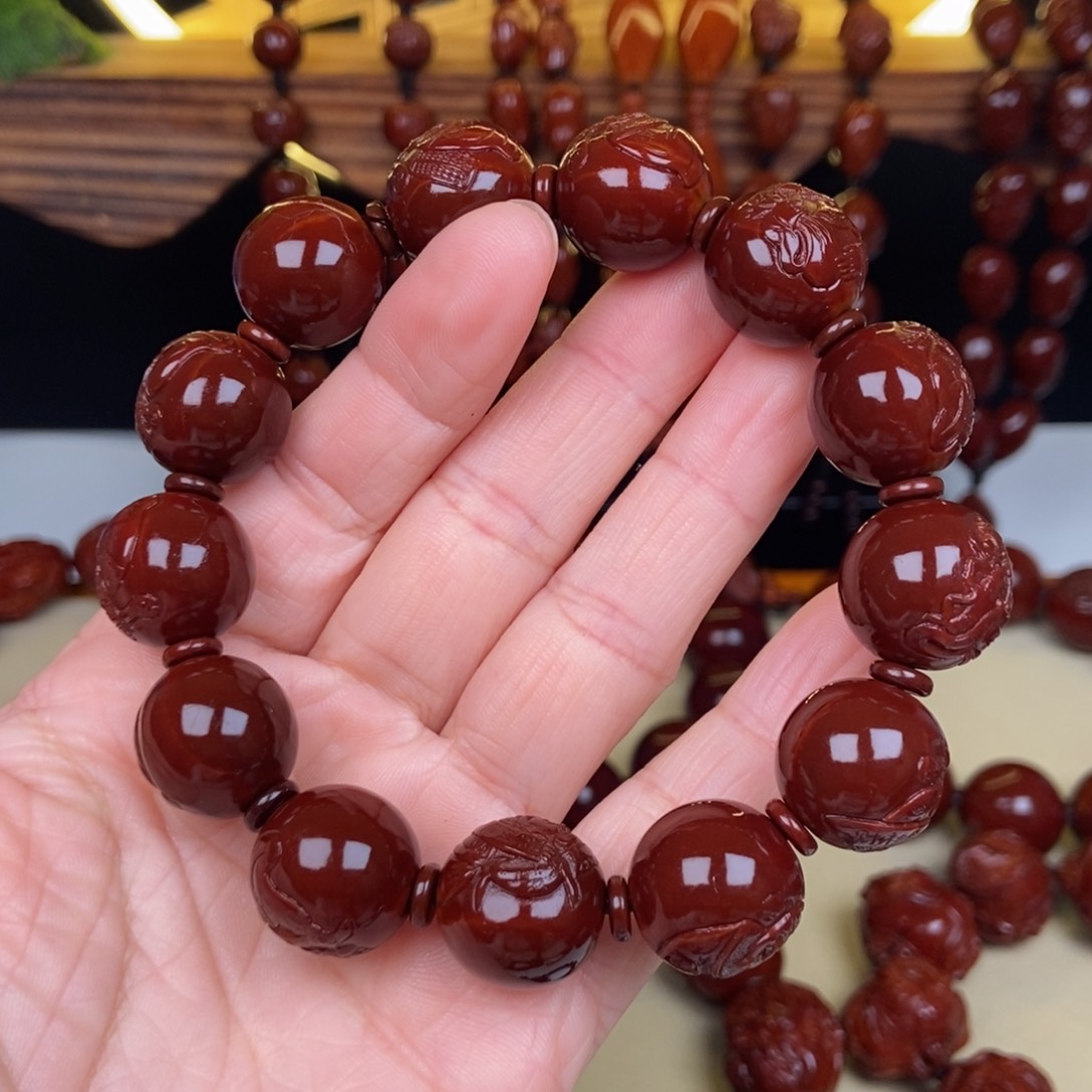 橄榄核吊坠L*.小财神