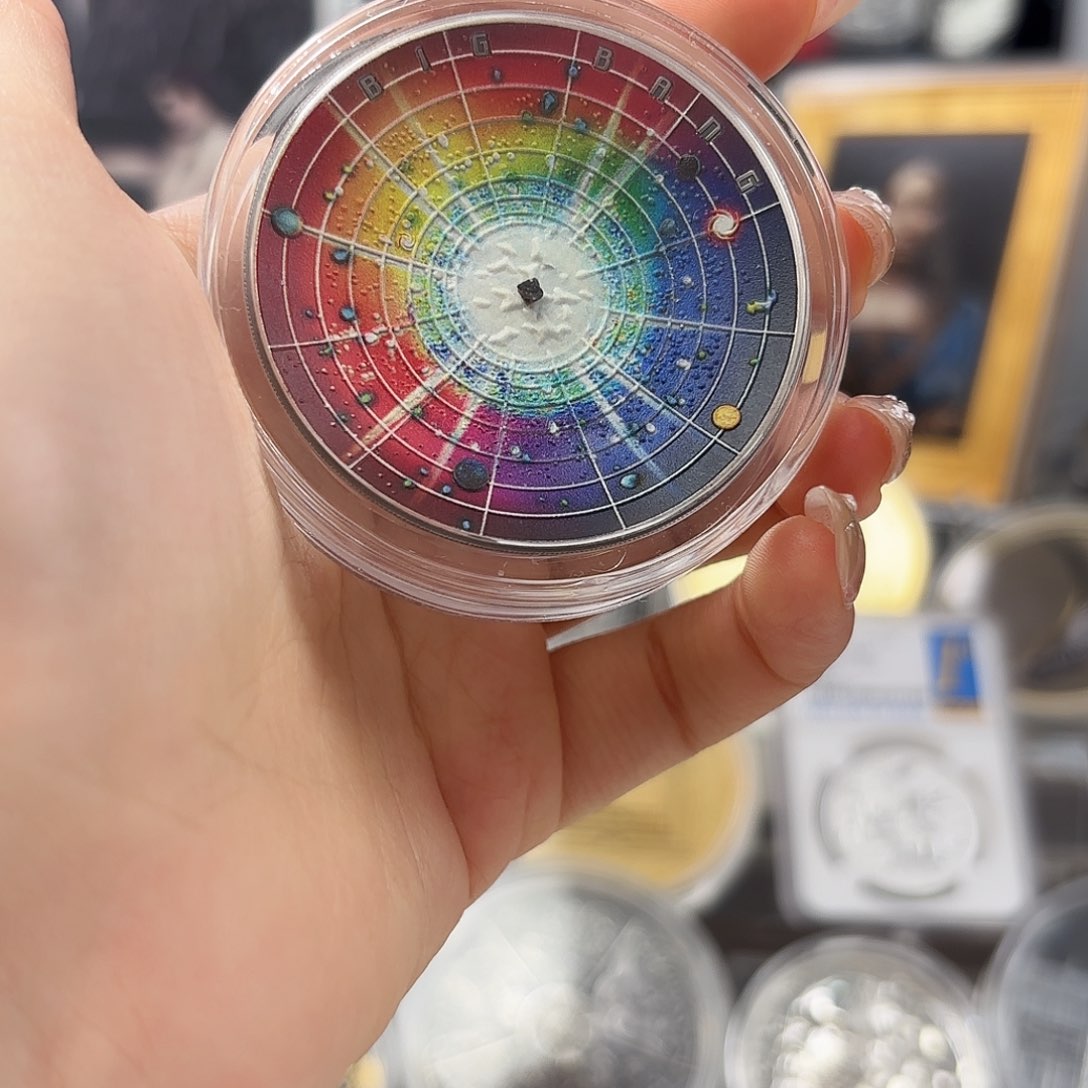 纯银宇宙大爆炸2019秒银币2盎司