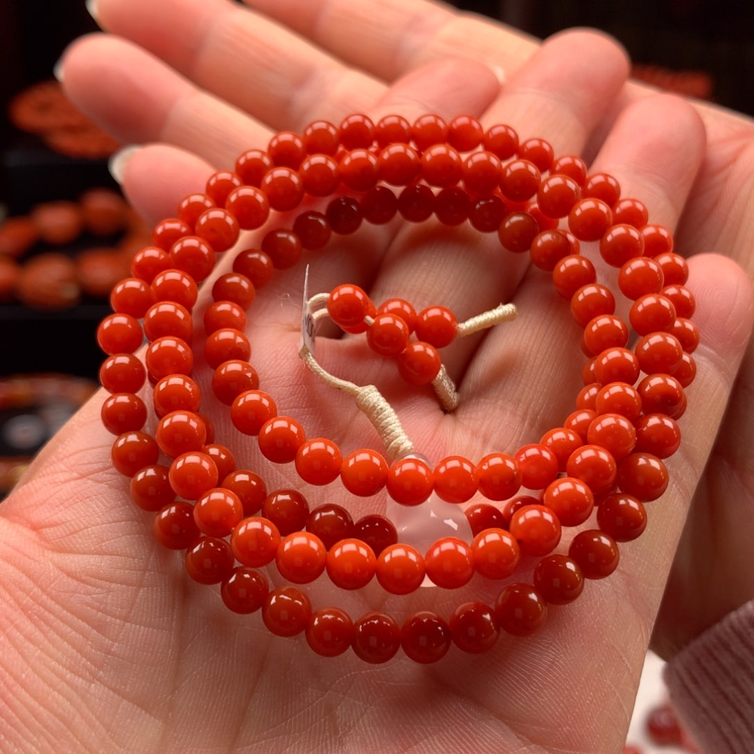 南红玛瑙手串未镶嵌君*