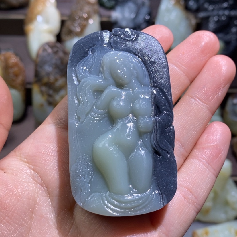 【闪购商品】和田玉未镶嵌把件定制