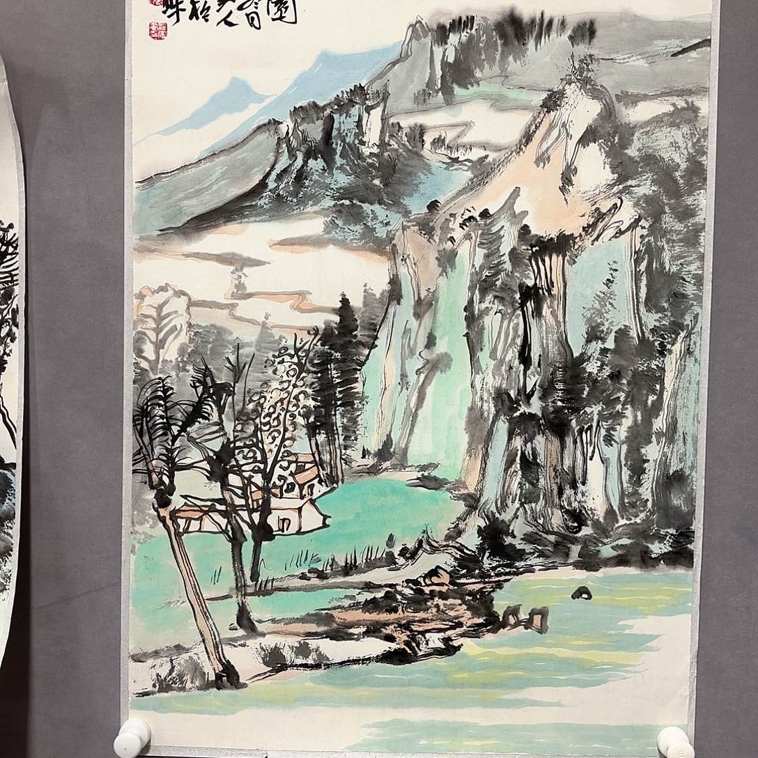 国画国画纯手绘作品请放心去藏