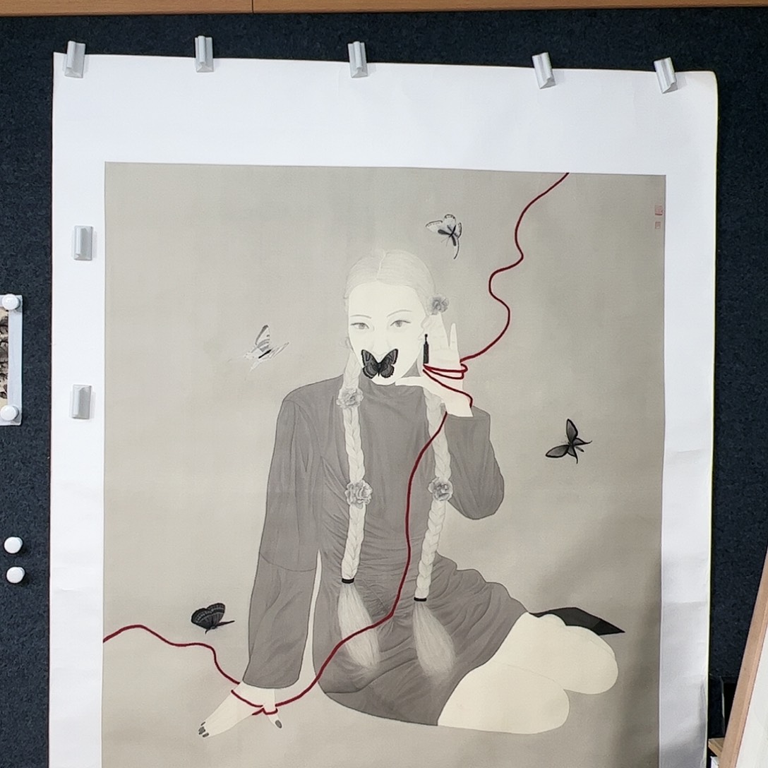 国画（vz7399）人物 书画