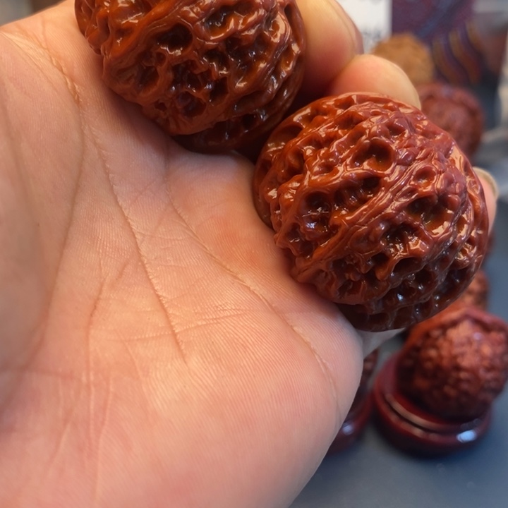 泡***比把件文玩核桃苹果园4