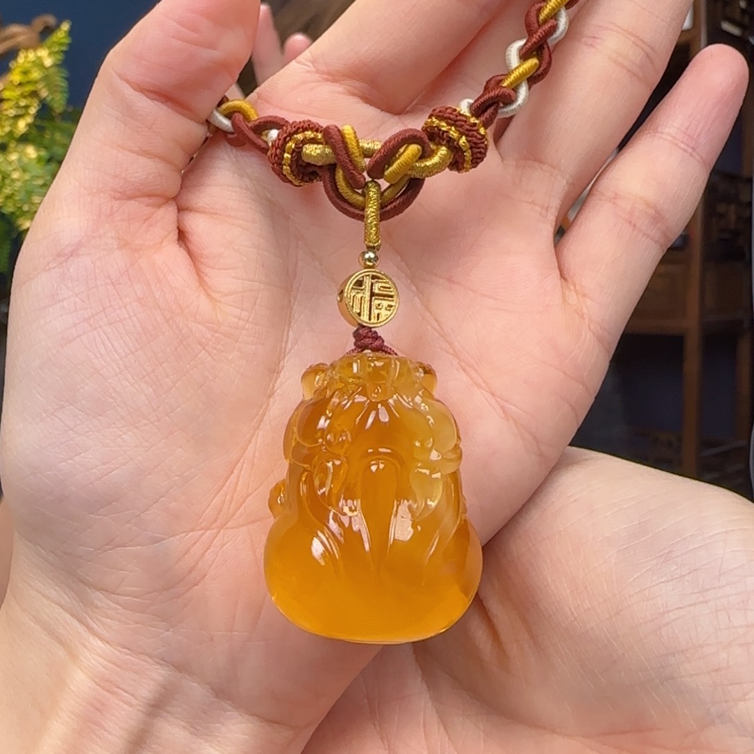 蜜蜡颈饰未镶嵌1111111111111