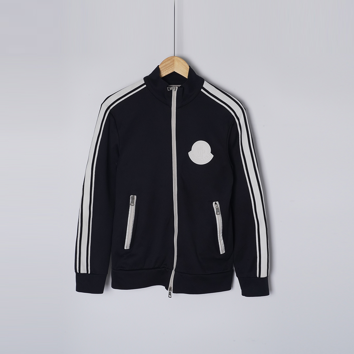 99新 MONCLER 棉/SC1628/蒙口外套时尚潮流/S码休闲精品秋冬黑色