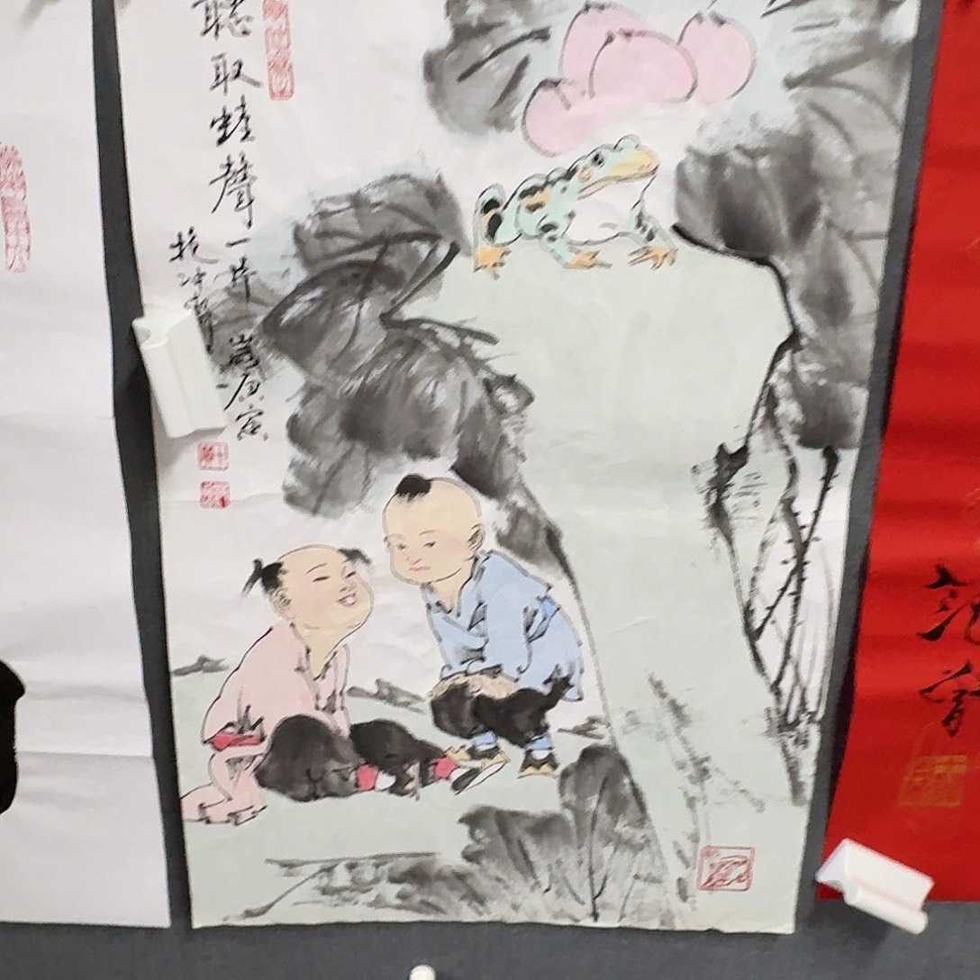 小***圆纯手绘作品年画优惠链接