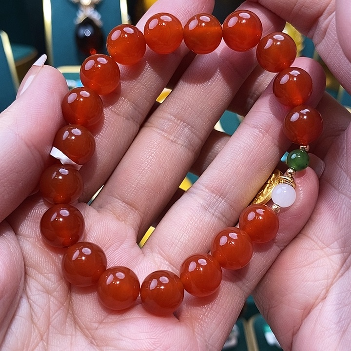 玛瑙/玉髓手串未镶嵌手串