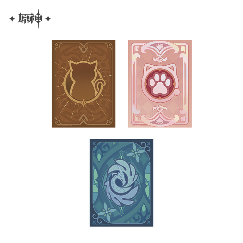 【原神官方】七圣召唤对战卡牌 艺术卡套 Genshin