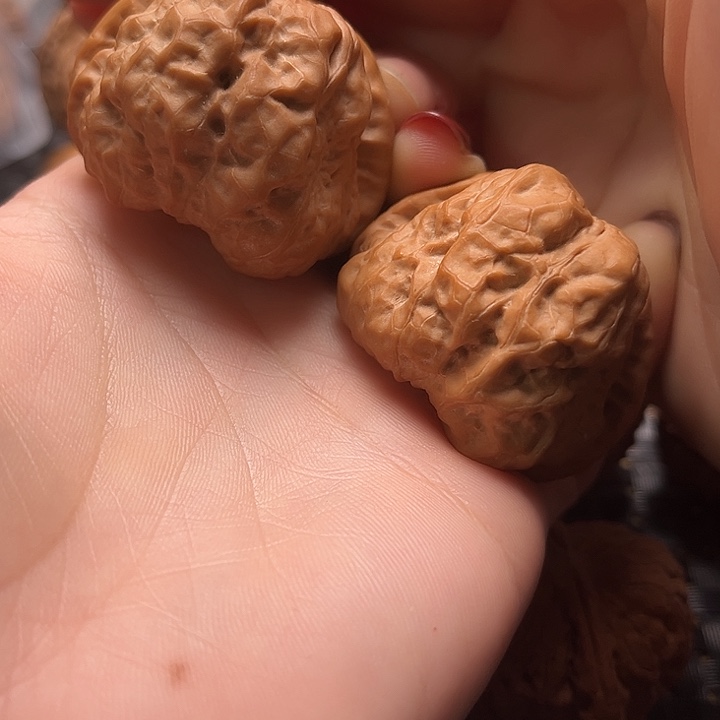 文玩核桃把件41蛤蟆头