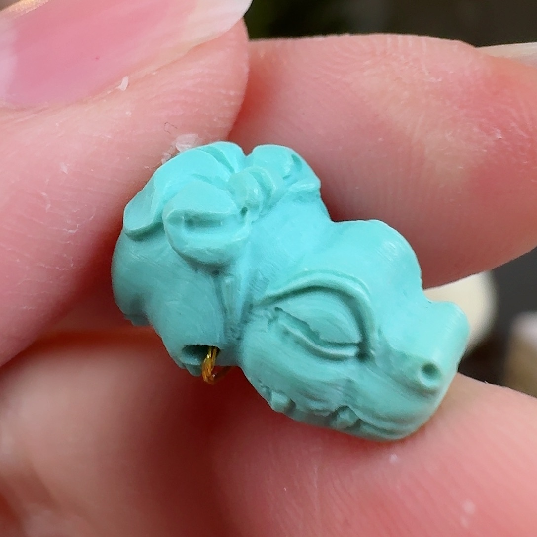 绿松石珠宝奇石未镶嵌