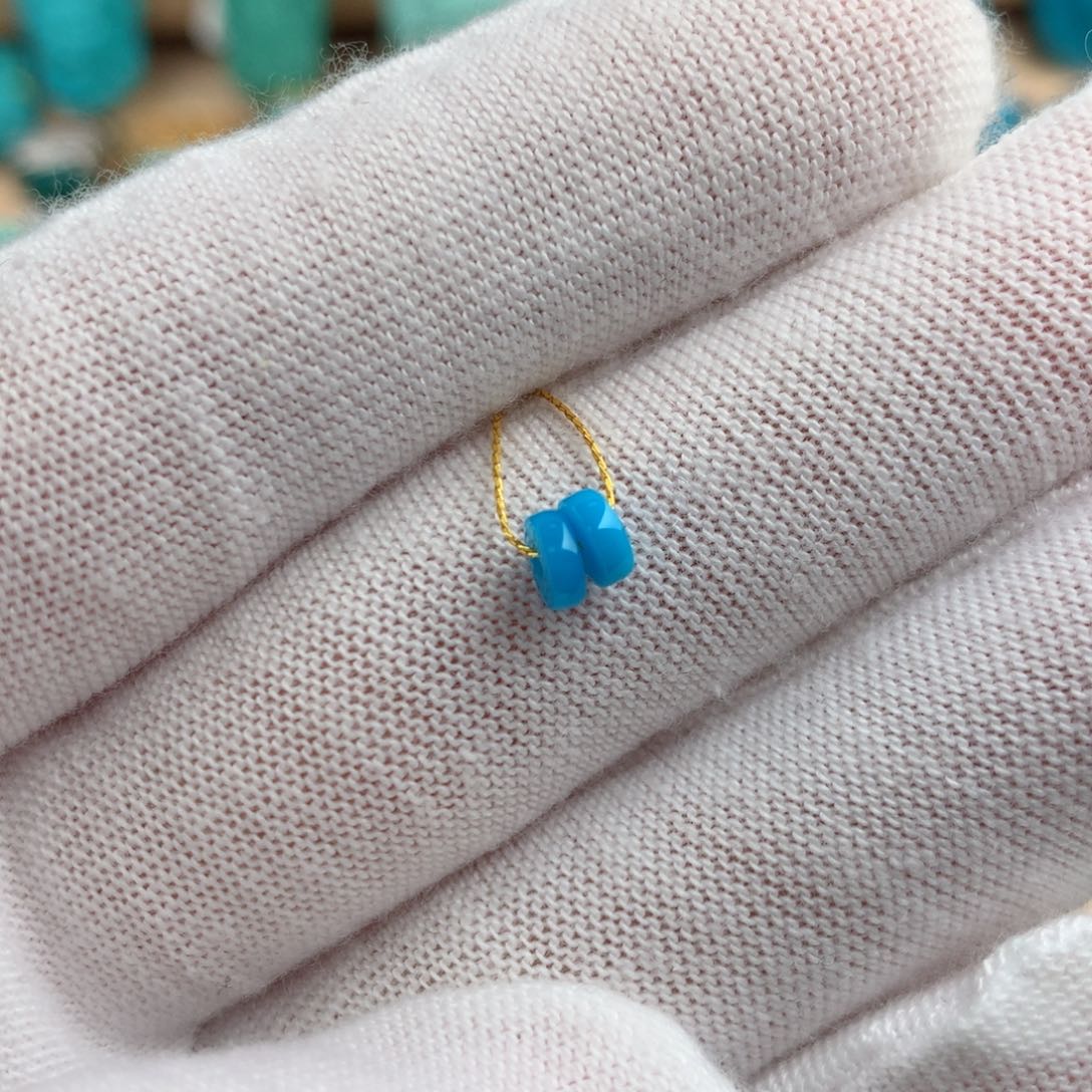 绿松石配饰未镶嵌4.4mm