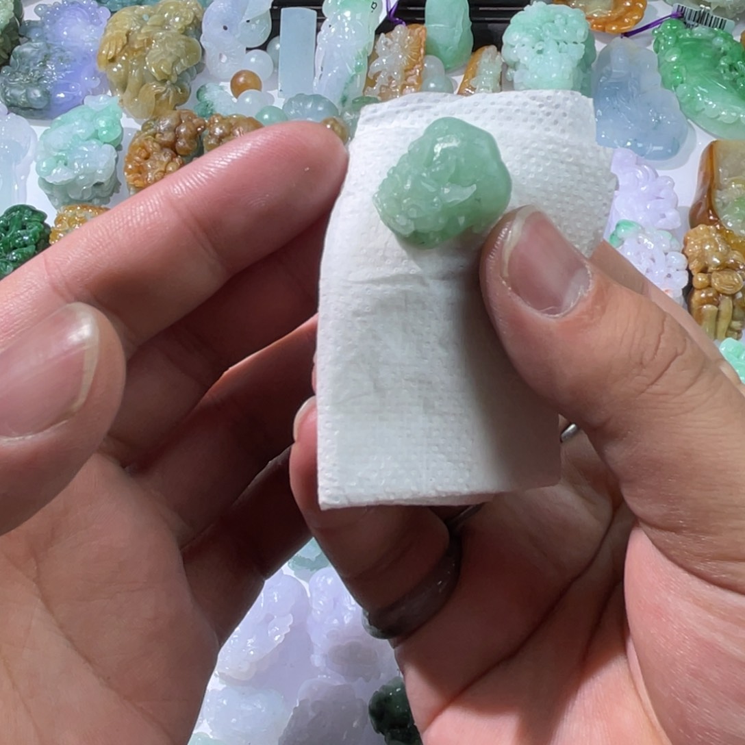 定制翡翠未镶嵌天然