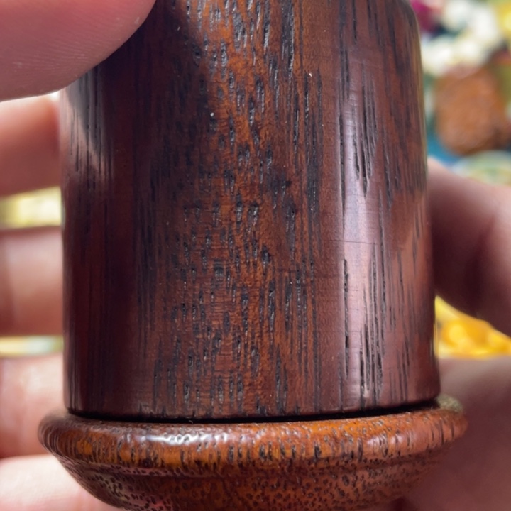 香榧木扳指盒非常的好看