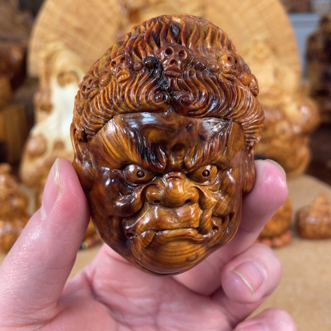 柏木（崖柏）太行崖柏精品手把件