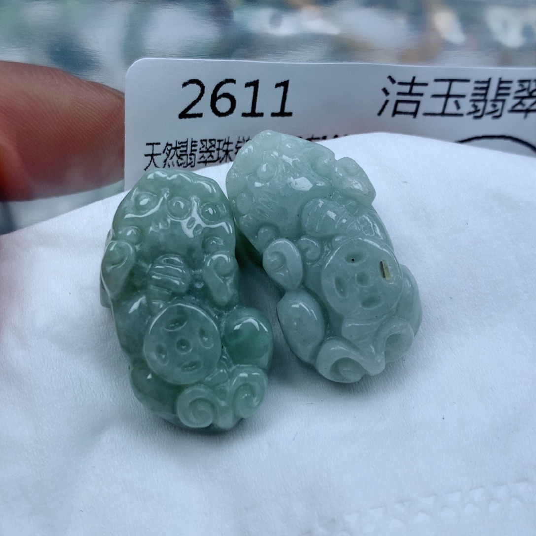 翡翠颈饰未镶嵌手串