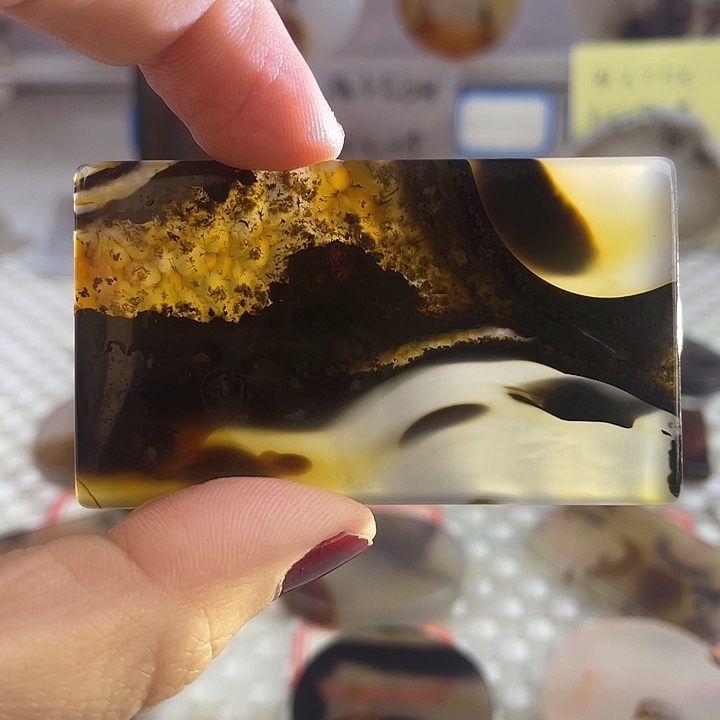 玛瑙/玉髓合金颈饰