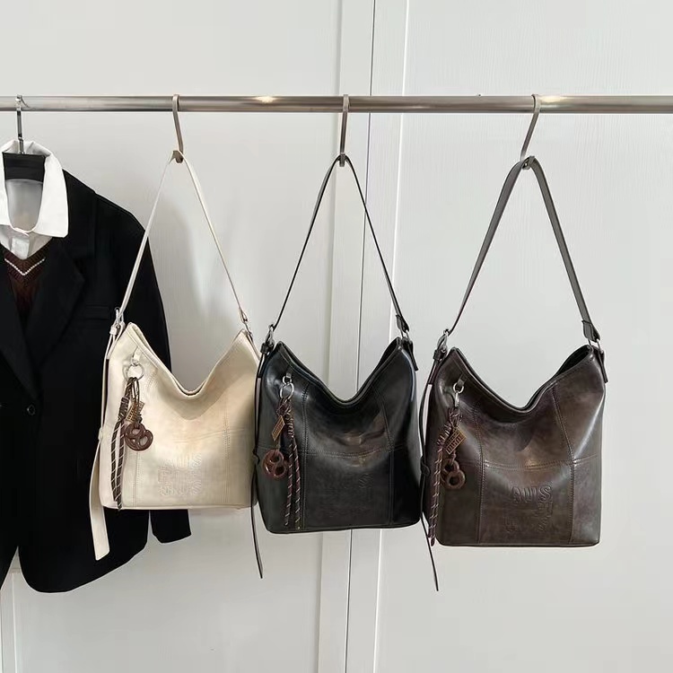 【L 发菜桶】单肩时尚经典手工高定女包