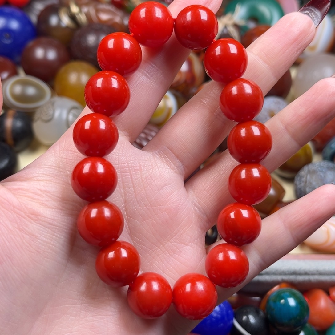 玛瑙/玉髓颈饰未镶嵌小**仔