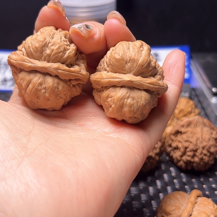 文玩核桃把件40蛤蟆全