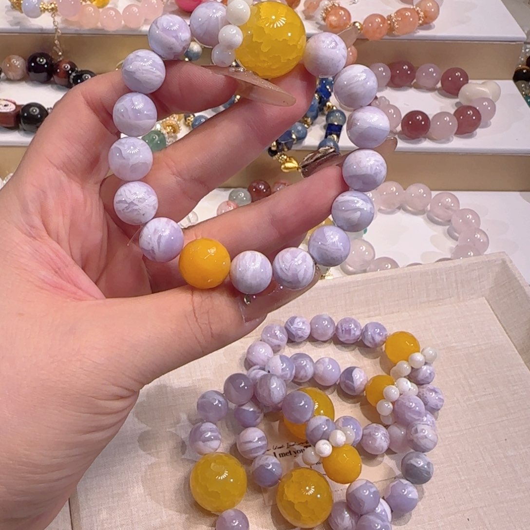 黄晶手镯未镶嵌尺寸