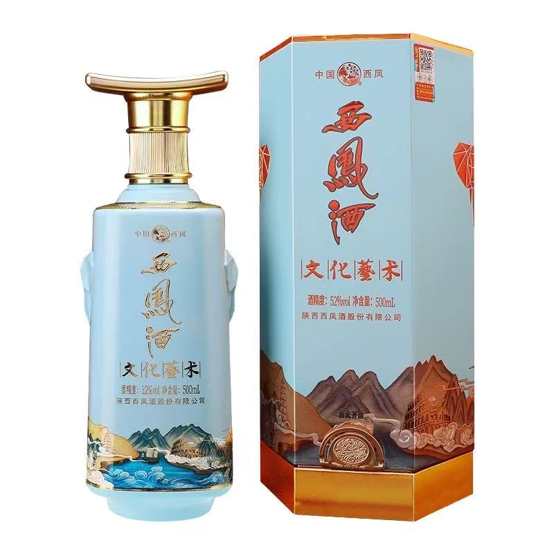 西凤西凤酒文化艺术 凤香型白酒52度500ml