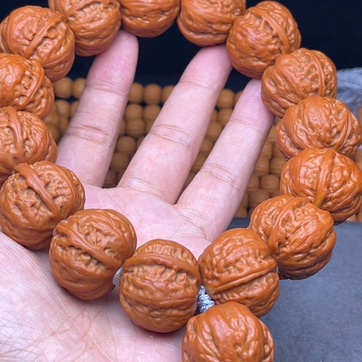 猴头核桃吊坠元宝秋子