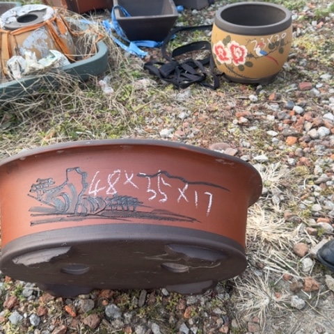 红陶紫砂花盆盆景盆栽