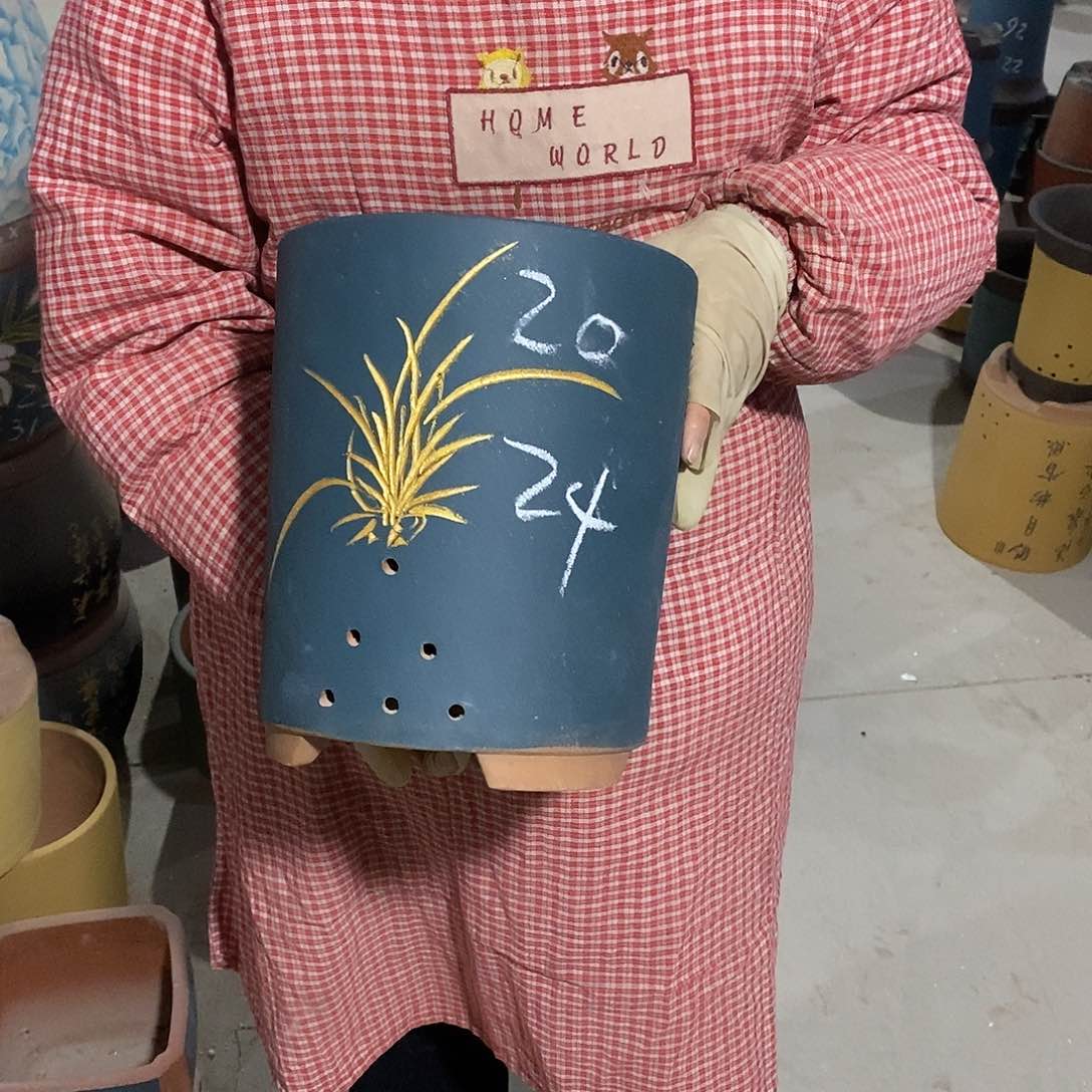 紫砂花盆紫砂花盆