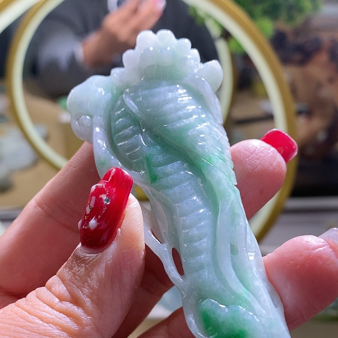 【闪购商品】翡翠颈饰未镶嵌人生