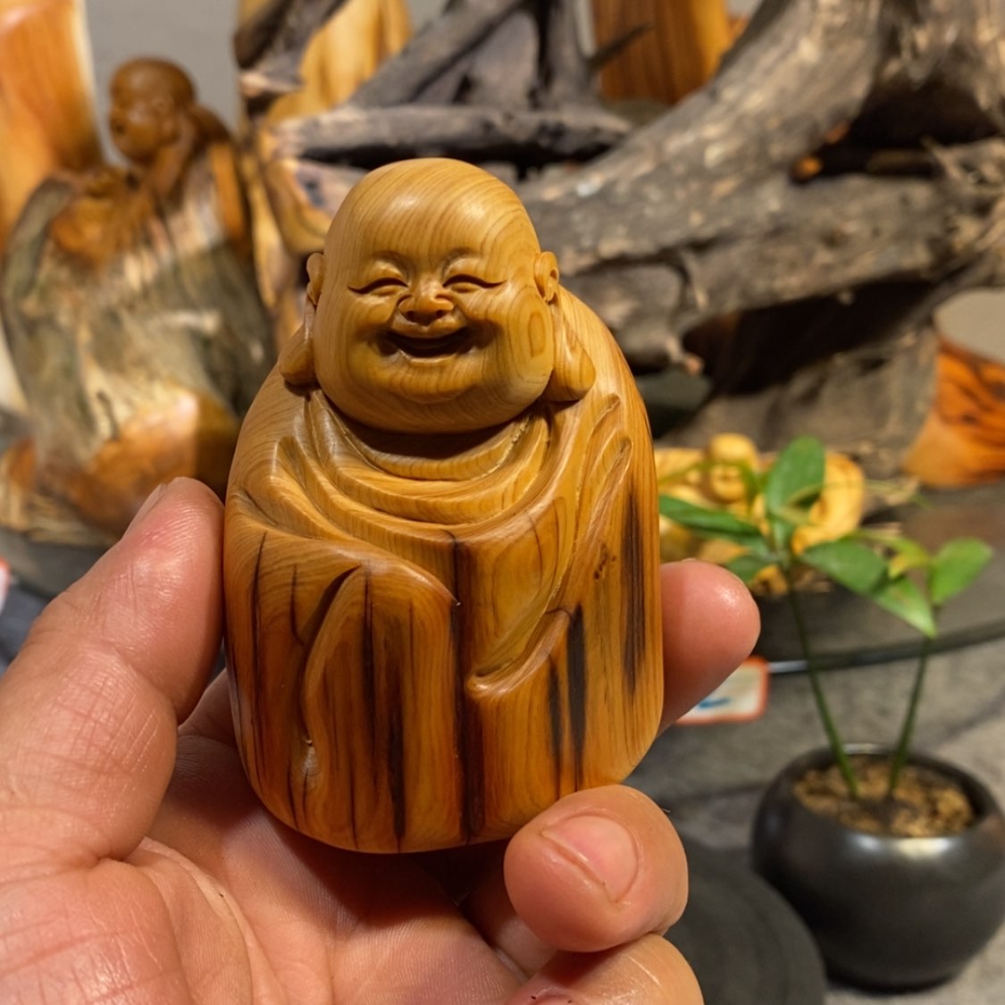 【闪购商品】柏木（崖柏）根雕木雕工艺品摆件家居装饰一手货源