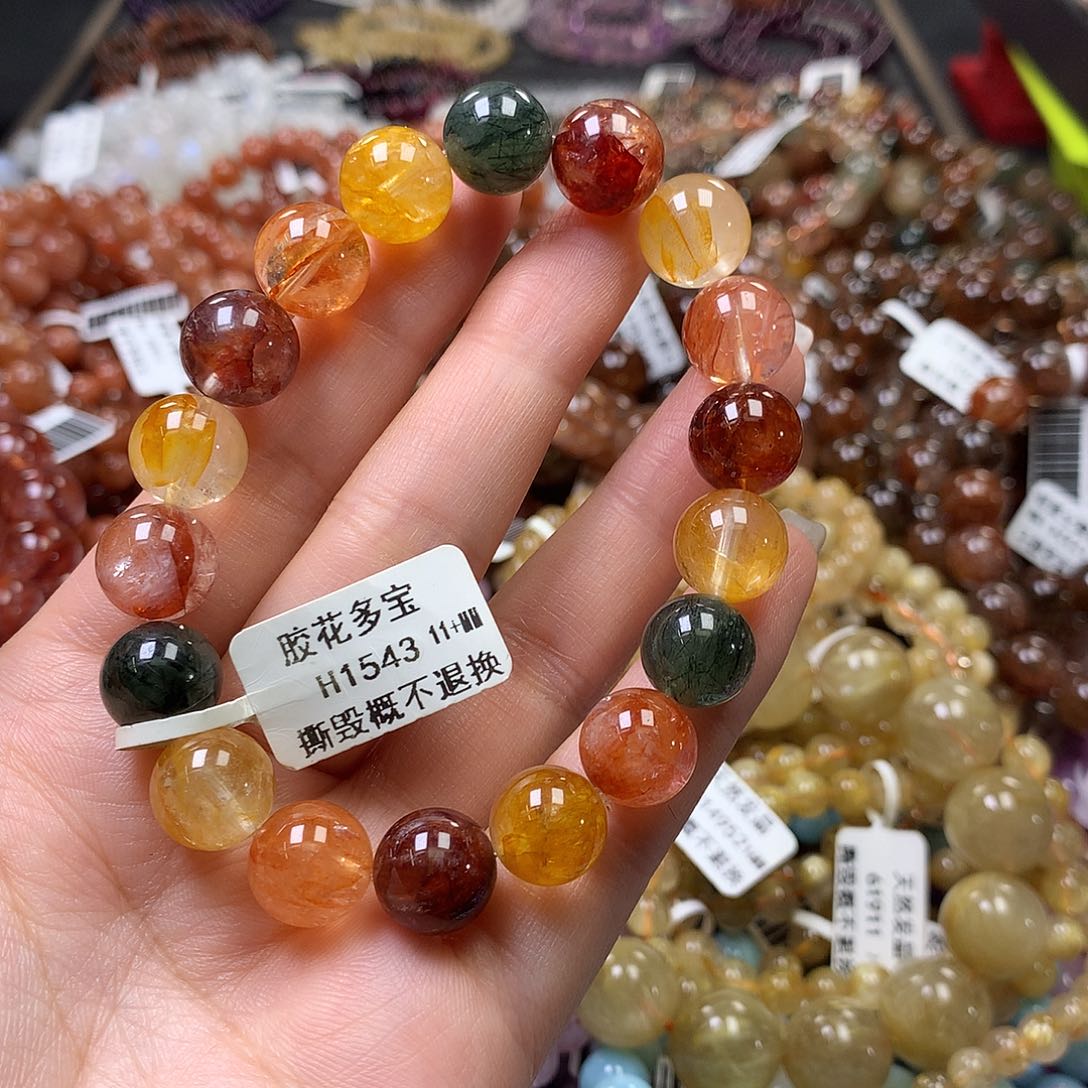 未镶嵌手链水晶，