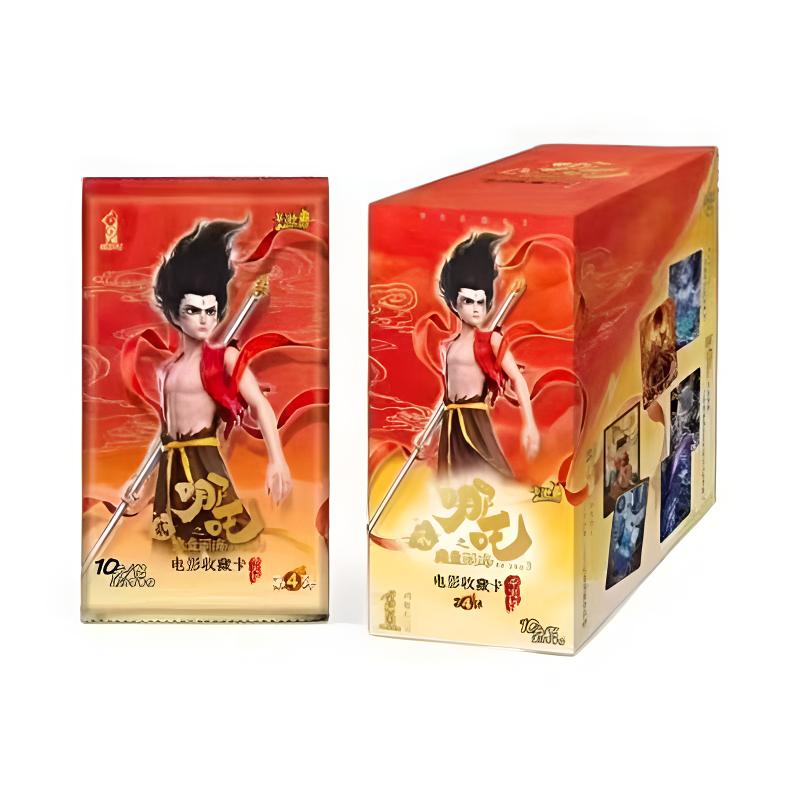 【玩法合集】卡游正版《哪吒之魔童闹海》电影收藏卡斗天包第4弹-代拆