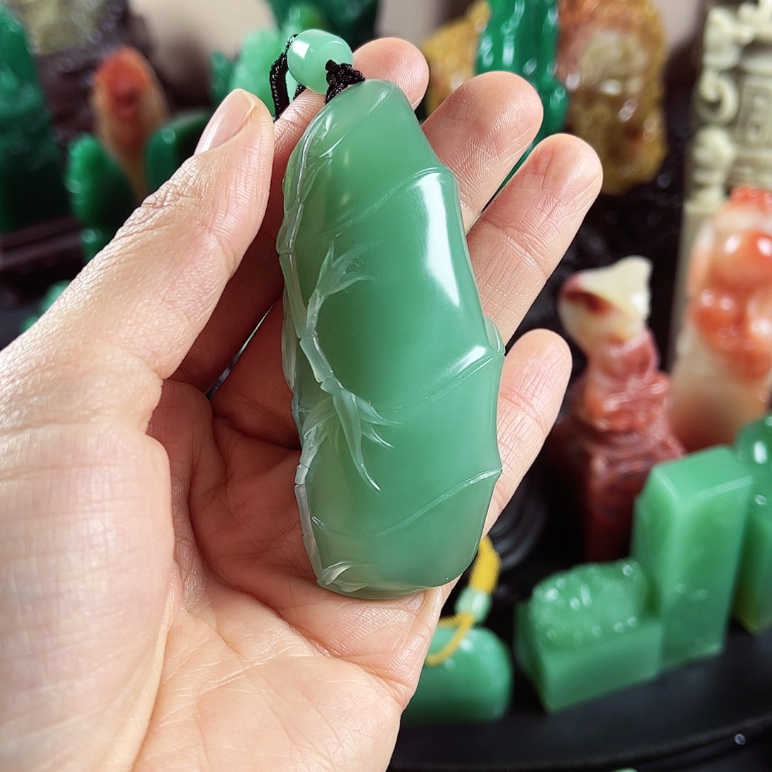 四川石凡*名贵石材梅子青