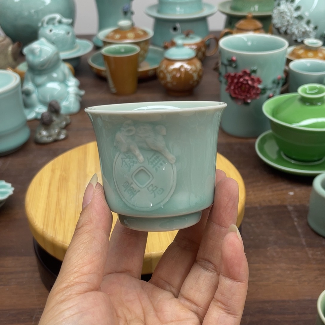 微瑕特价青瓷青瓷