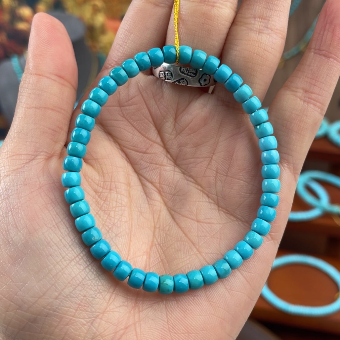 未镶嵌绿松石手链