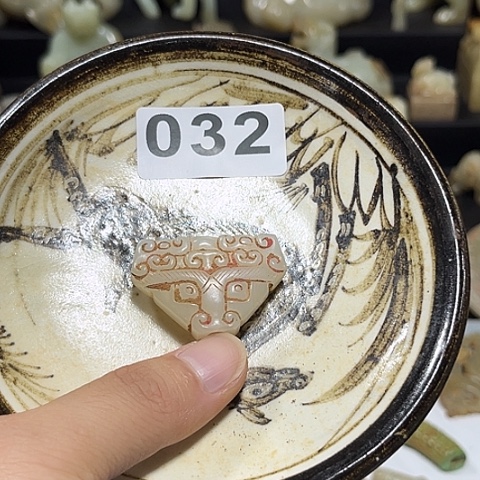 瓷片瓷器制作方法将糯米烧