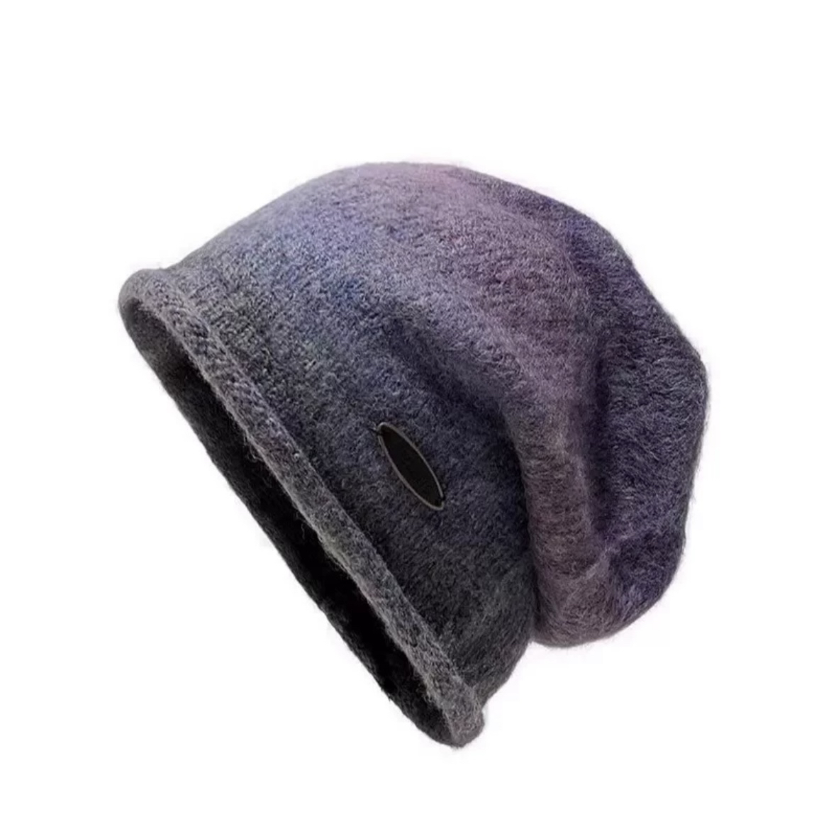 彩色渐变堆堆帽1089