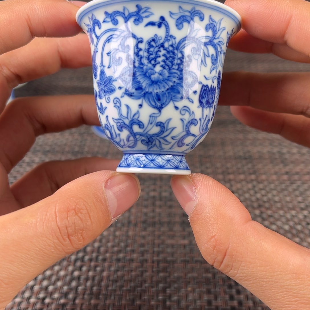瓷片景德镇陶瓷杯子