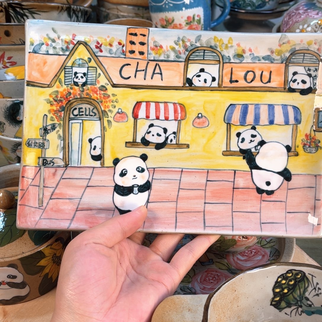 景德镇手工手绘杯