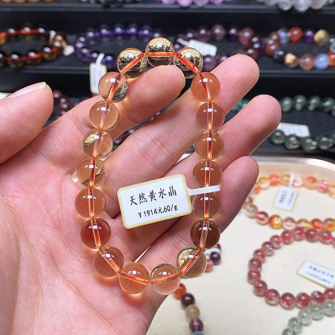 水晶手串未镶嵌手串10.8