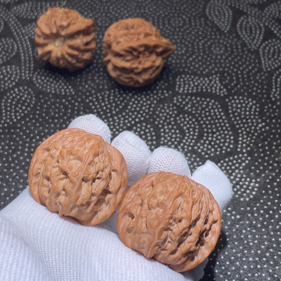 文玩核桃吊坠40全品磨盘