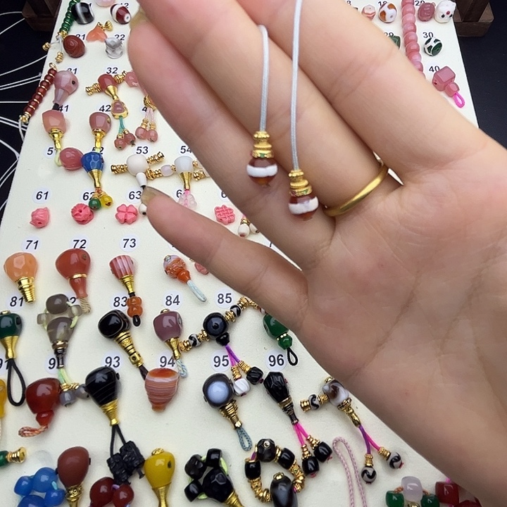 玛瑙/玉髓未镶嵌三通