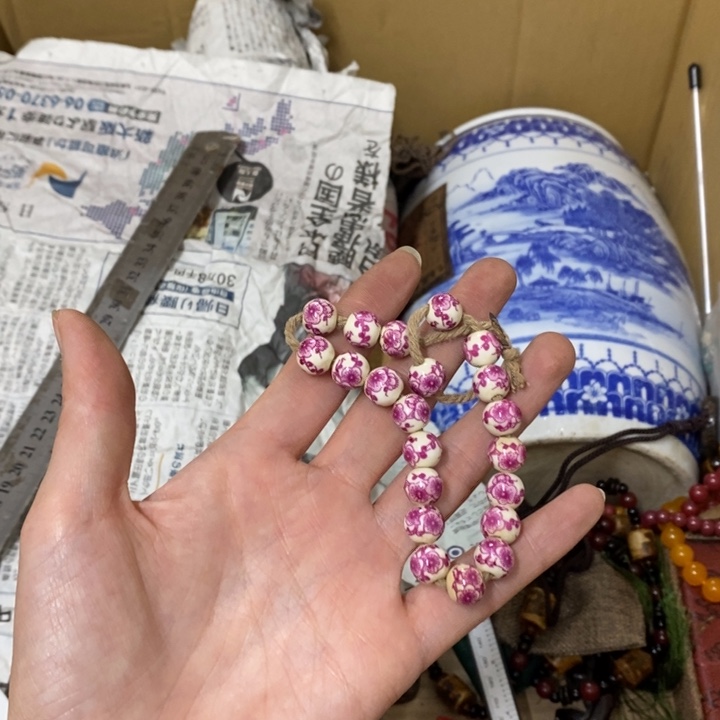 瓷片哈中古工艺品一件