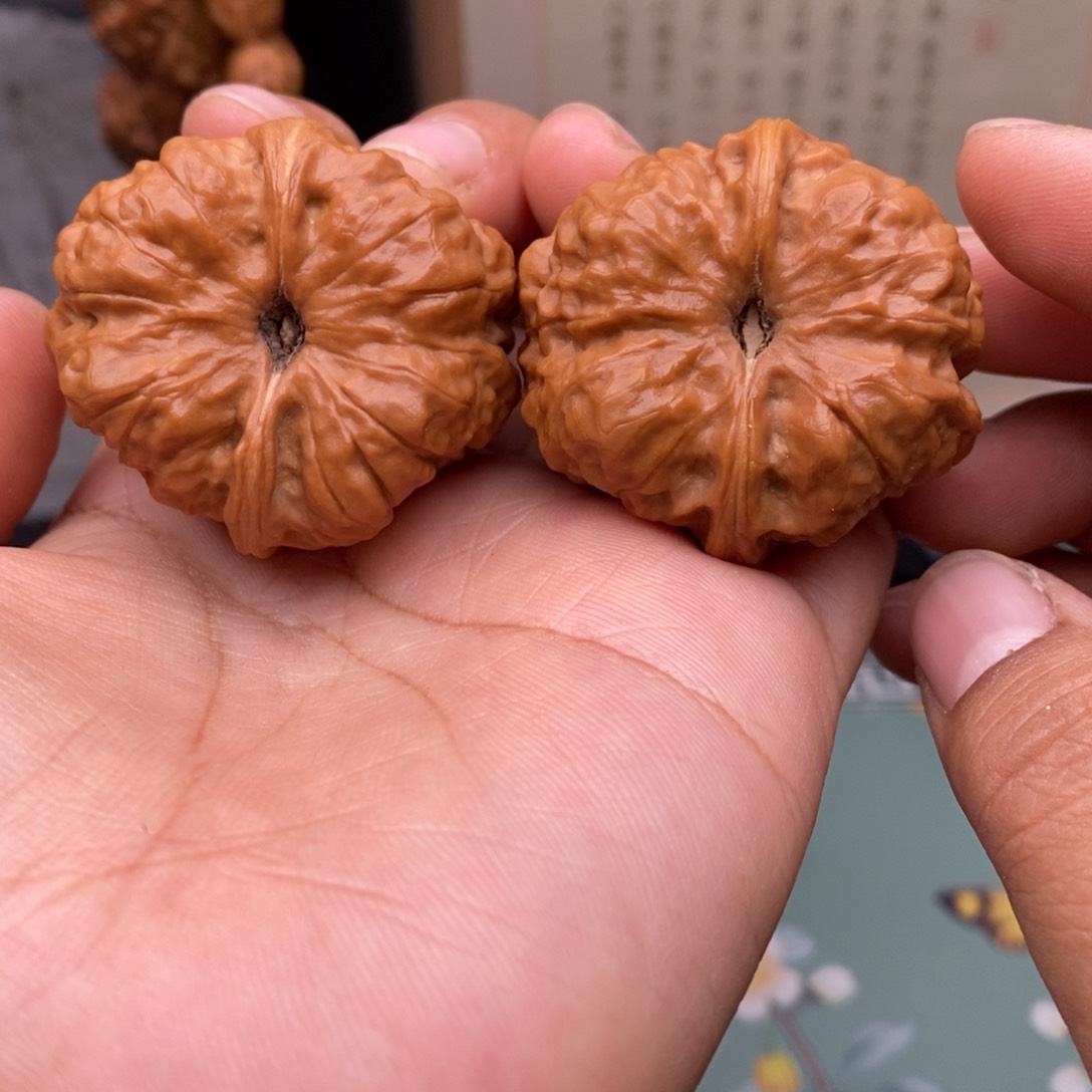 文玩核桃把件36蛤蟆头336